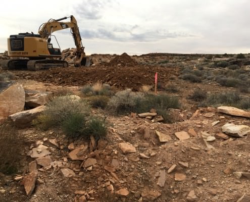 Property dirt removal in St. George