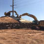 Land excavation and development in Southern Utah