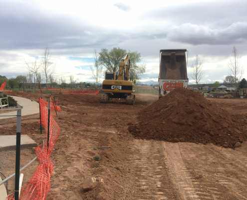 Excavation and grading in St. George