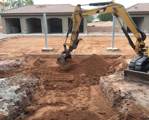 Excavation and development in St. George